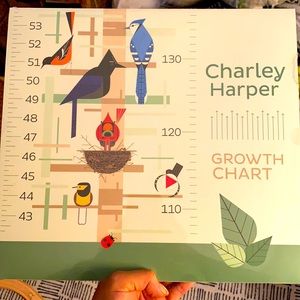 BRAND NEW growth chart by author Charley Harper